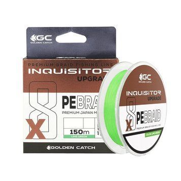 Шнур GC Inquisitor PE X8 Upgrade 150м Lime Green #0.6 фото