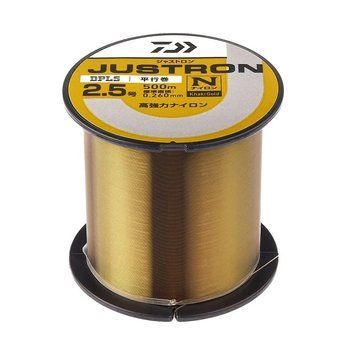 Волосінь Daiwa Justron Khaki Gold 500m 0.285mm фото
