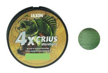 Шнур JAXON Crius 4X Ultralight Green 150m 3 kg 0.053mm фото