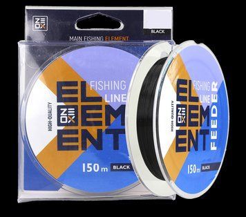 Волосінь ZEOX Element Feeder 150m Black 0.35mm 13.4 kg фото