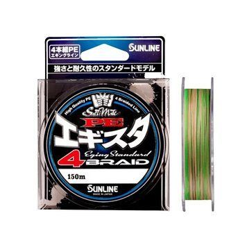 Шнур Sunline PE Egista X4 150м #0.4 6lb Multicolor фото