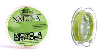 Шнур DuraKing Natuna Micro X4 300m Fluo Yellow 3.6 kg 0.06mm 1193627413 фото