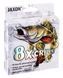 Шнур JAXON Crius 8X Grey 150m 0.10mm 7 kg 61342 фото 1